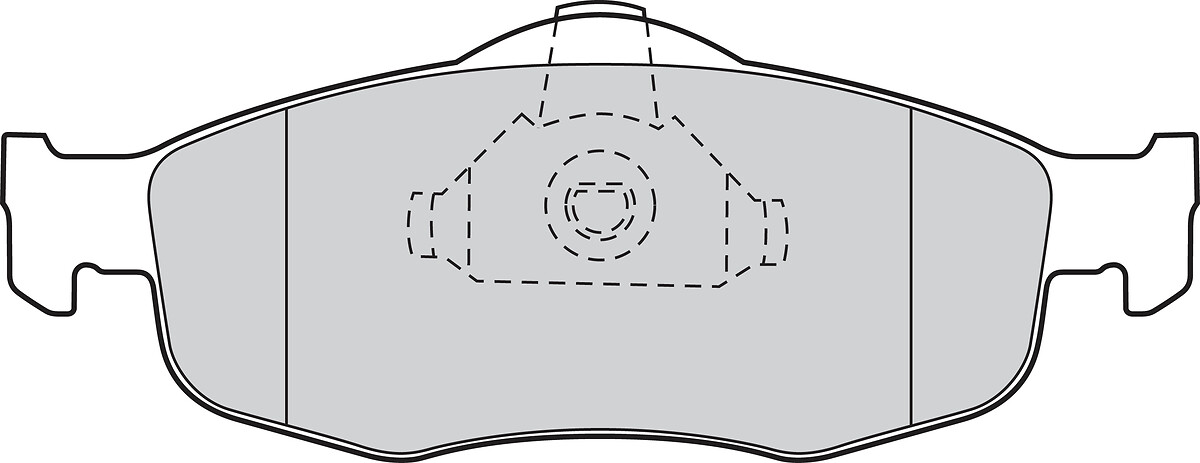Jeu de 4 plaquettes de frein VALEO ref. 301034